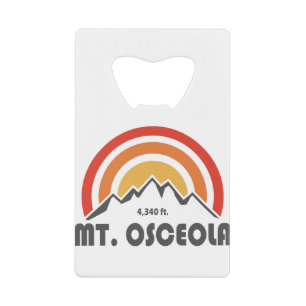 Mount Osceola New Hampshire Geldbeutel Flaschenöffner