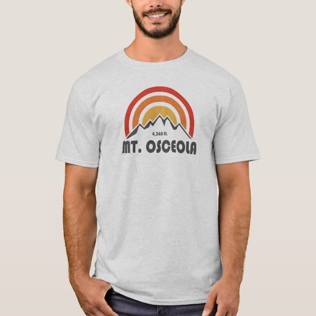 Mount Osceola New Hampshire T-Shirt (Vorderseite)