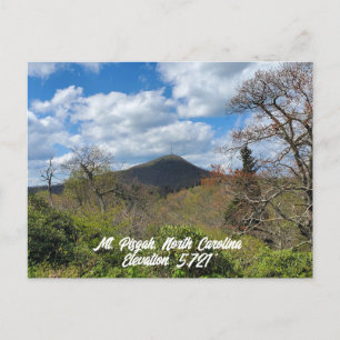 Mount Pisgah North Carolina Höhenweg Blue Ridge Postkarte