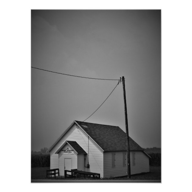 "Mount Pleasant Town Hall" Fotodruck (Vorne)