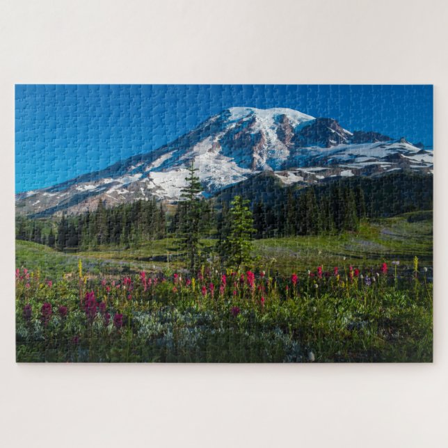 Mount Rainer wildflowers (Horizontal)