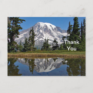 Mount Rainier 2 Vielen Dank, Postkarte