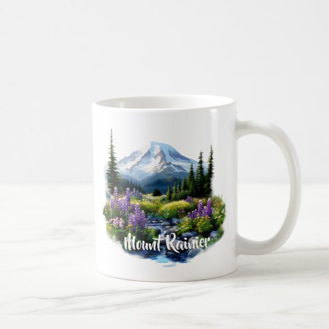 Mount Rainier Coffee Tasse (Rechts)