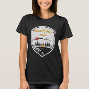 Mount Rainier Erinnerung Nationalpark Souvenir T-Shirt