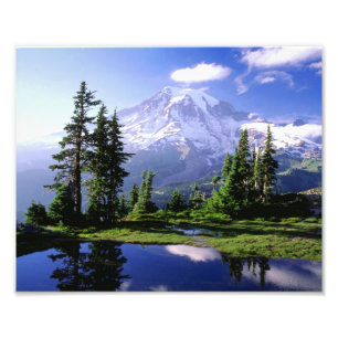 Mount Rainier Foto Print