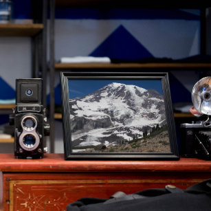 Mount Rainier Glacier Vista Landschaft Fotodruck