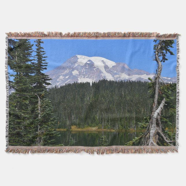 Mount Rainier Lake View Landschaft Decke (Vorderseite)