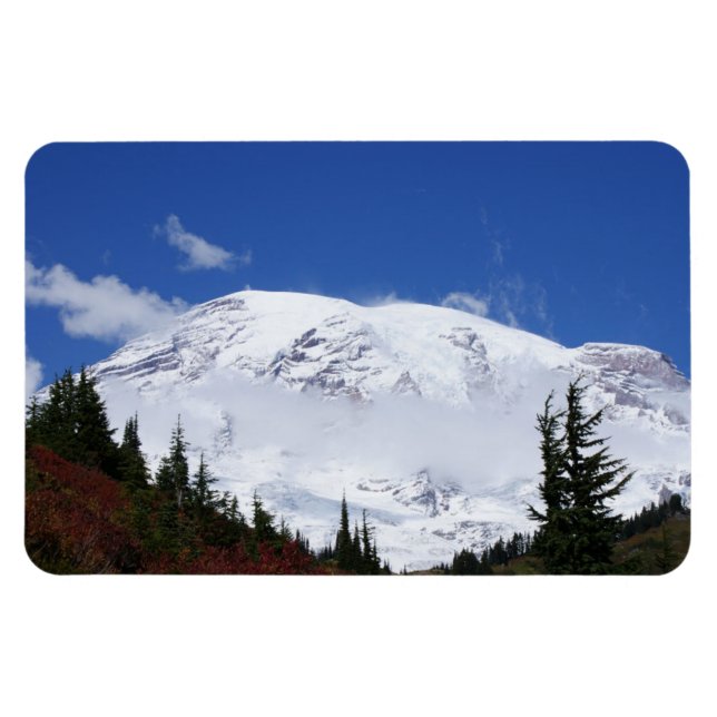 Mount Rainier Magnet (Horizontal)