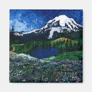 Mount Rainier Magnet