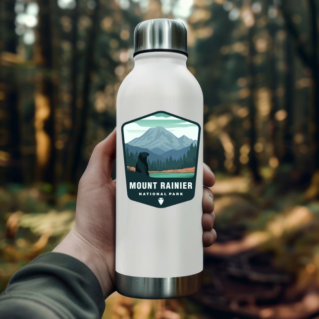Mount Rainier National Park | Die-Cut Sticker (Mount Rainier National Park Sticker)