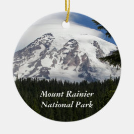 Mount Rainier National Park Keramikornament