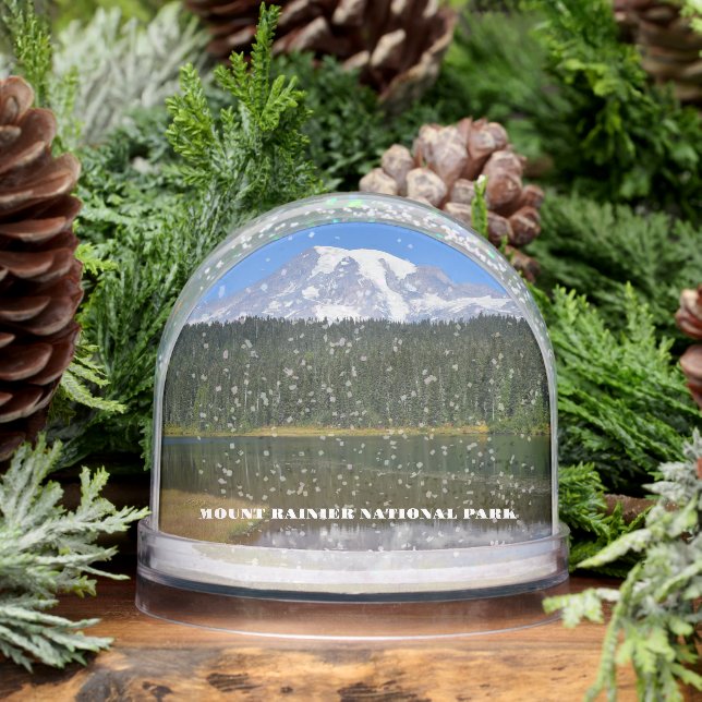 Mount Rainier National Park Reise Foto Schneekugeln (Winter)