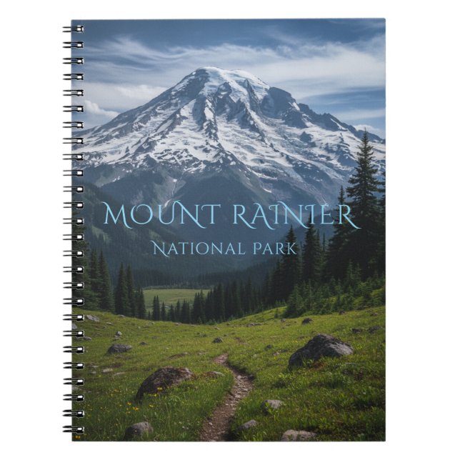 Mount Rainier National Park | Washington Reise Notizblock (Vorderseite)