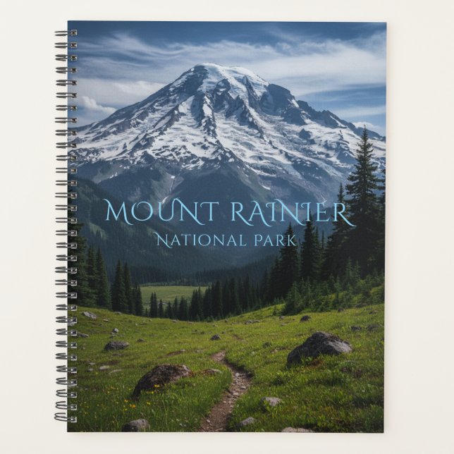 Mount Rainier National Park | Washington Travel Planer (Vorderseite)