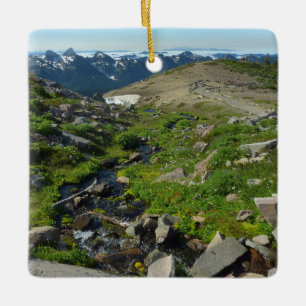 Mount Rainier Panorama Point Keramikornament
