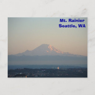 Mount Rainier Postkarte