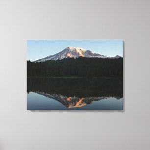 Mount Rainier reflektiert Sonnenaufgang I Leinwanddruck