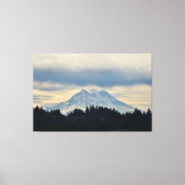 Mount Rainier von West Bay Drive, Olympia, WA Leinwanddruck