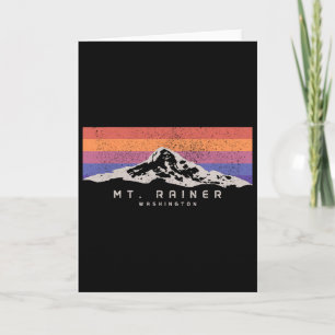 Mount Rainier Washington Berg Mt Klettern Summ Karte