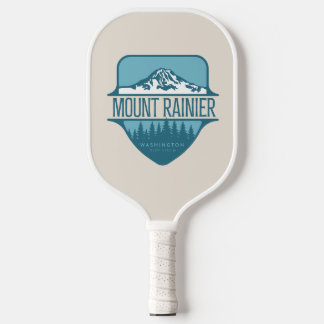 Mount Rainier Washington Bergkamm-Design Pickleball Schläger