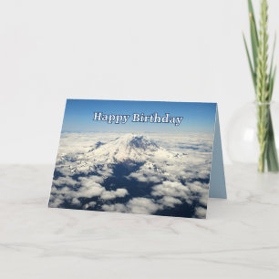 Mount Rainier, Washington, Bonne carte d'anniversa