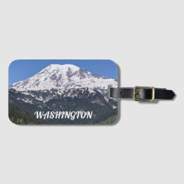 Mount Rainier, Washington Foto Gepäckanhänger