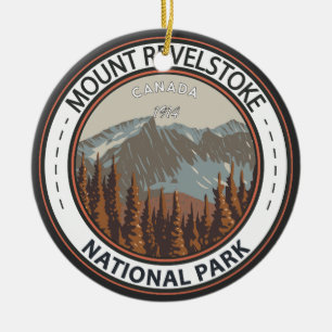 Mount Revelstok Nationalpark Reisen Kunst, Dichtun Keramik Ornament