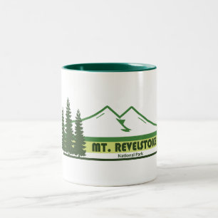 Mount Revelstoke Nationalpark Grüne Streifen Zweifarbige Tasse