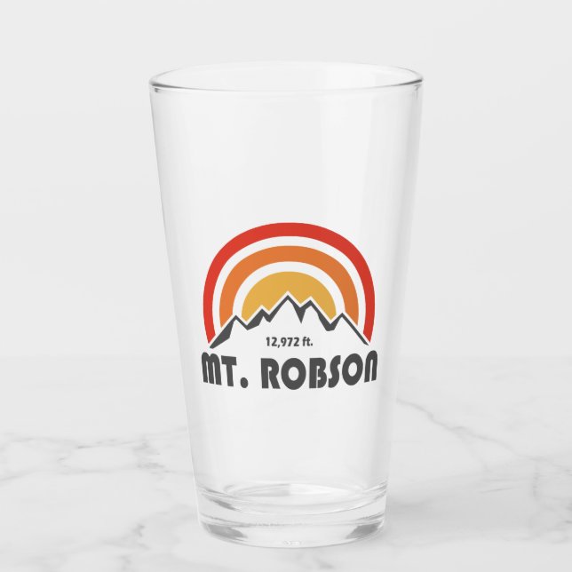 Mount Robson Glas (Vorderseite)