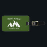 Mount Robson Provincial Park Gepäckanhänger<br><div class="desc">Der Mount Robson Provincial Park,  der zweitälteste Park des Parksystems von British Columbia,  ist wirklich eines der Kronjuwelen der Welt. Der Berg,  für den der Park benannt ist,  bewacht den Eingang zum Western des Parks und ist der höchste Gipfel der kanadischen Rockies.</div>