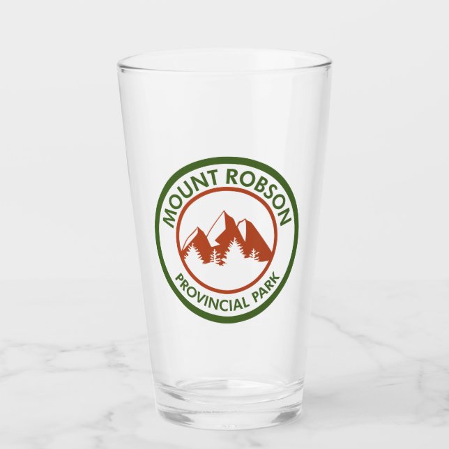 Mount Robson Provincial Park Glas (Vorderseite)