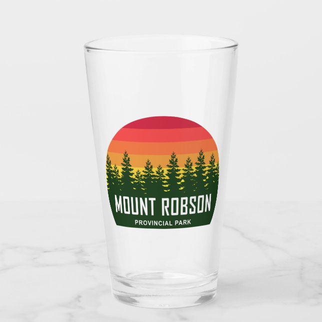 Mount Robson Provincial Park Glas (Vorderseite)