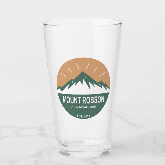 Mount Robson Provincial Park Glas (Vorderseite)