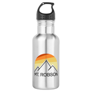 Mount Robson Retro Edelstahlflasche