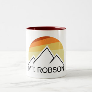 Mount Robson Retro Zweifarbige Tasse
