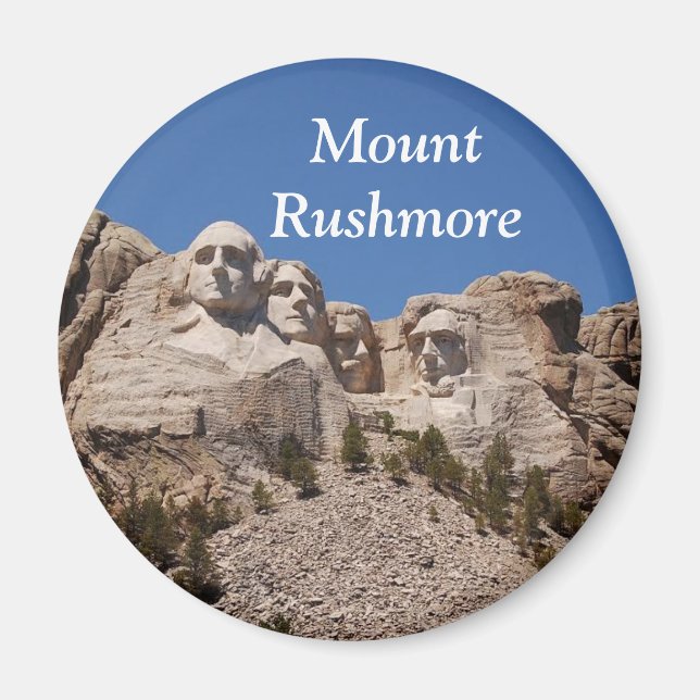 Mount Rushmore - Andenken-Magnet Magnet (Vorne)