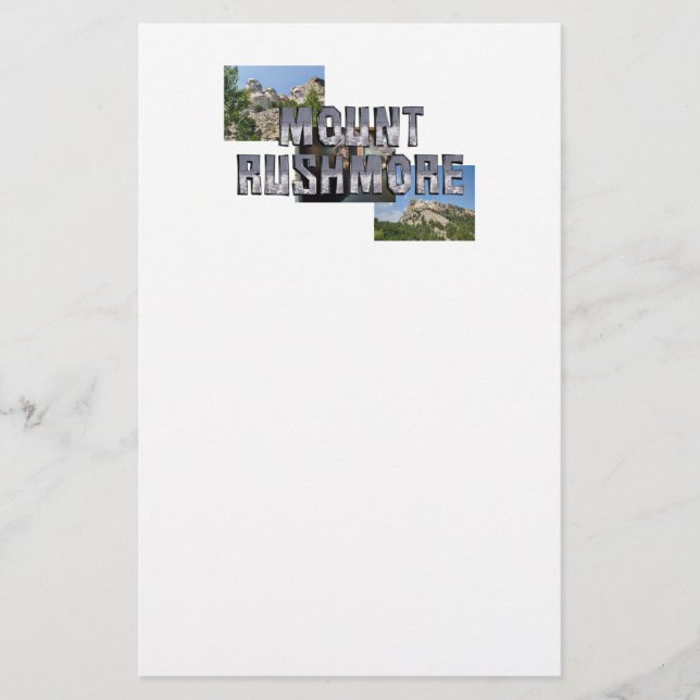 Mount Rushmore Briefpapier (Vorderseite)