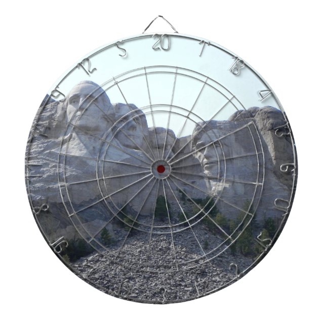 MOUNT RUSHMORE DARTBOARD DARTSCHEIBE (vorne)