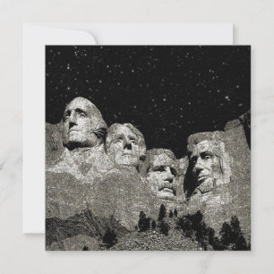 Mount Rushmore, die amerikanischen Präsidenten,