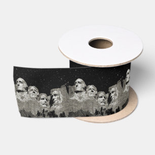 Mount Rushmore, die amerikanischen Präsidenten, Satinband