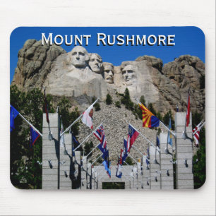 Mount Rushmore individualisierbares Foto Souvenir Mousepad
