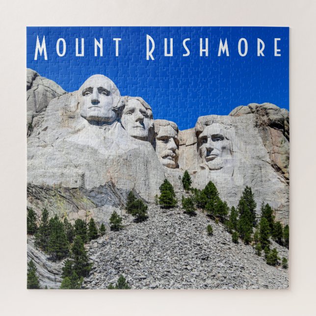 Mount Rushmore Jigsaw Puzzle (Vertikal)