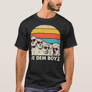Mount Rushmore Juli Vierte US-amerikanische Flagge T-Shirt