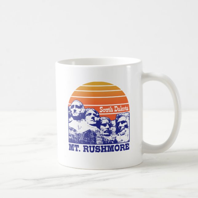 Mount Rushmore Kaffeetasse (Rechts)