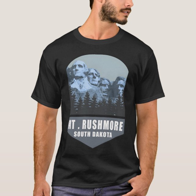 Mount Rushmore National Memorial � Herz des Vermäc T-Shirt (Vorderseite)