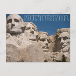 Mount Rushmore National Memorial South Dakota Postkarte