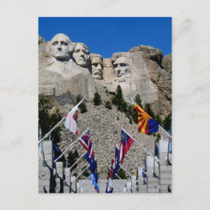 Mount Rushmore National Memorial Souvenir Postkarte