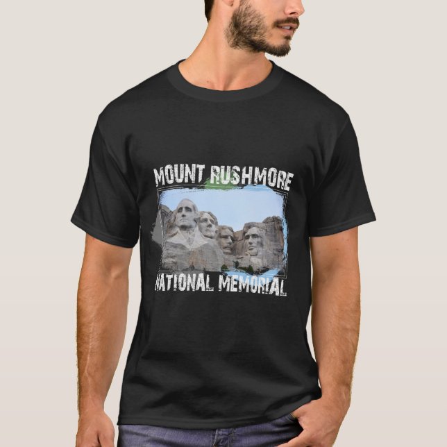 Mount Rushmore National Memorial T-Shirt Gift Tee (Vorderseite)