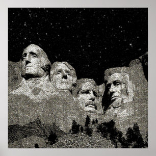 Mount Rushmore, Poster