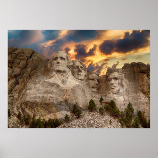 Mount Rushmore Poster